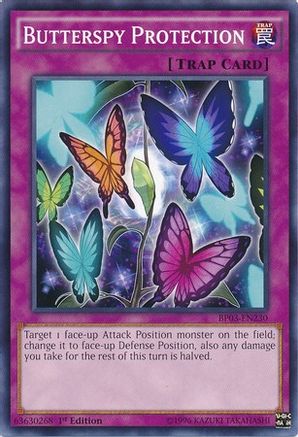 Butterspy Protection (BP03-EN230) - Battle Pack 3: Monster League 1st Edition Battle Pack 3: Monster League Yugioh Single Squirtle Squad Card Shop.