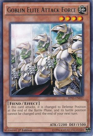 Goblin Elite Attack Force (BP03-EN017) - Battle Pack 3: Monster League 1st Edition Battle Pack 3: Monster League Yugioh Single Squirtle Squad Card Shop.