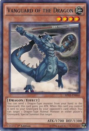 Vanguard of the Dragon (BP03-EN060) - Battle Pack 3: Monster League 1st Edition Battle Pack 3: Monster League Yugioh Single Squirtle Squad Card Shop.