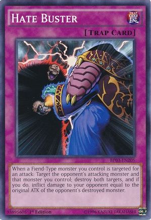 Hate Buster (BP03-EN205) - Battle Pack 3: Monster League 1st Edition Battle Pack 3: Monster League Yugioh Single Squirtle Squad Card Shop.