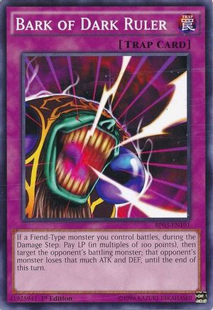 Bark of Dark Ruler (BP03-EN191) - Battle Pack 3: Monster League 1st Edition Battle Pack 3: Monster League Yugioh Single Squirtle Squad Card Shop.
