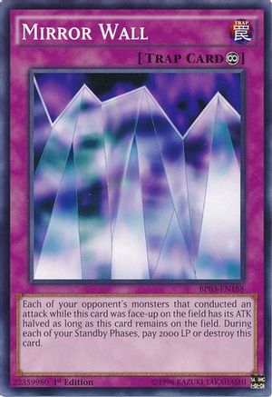 Mirror Wall (BP03-EN188) - Battle Pack 3: Monster League 1st Edition Battle Pack 3: Monster League Yugioh Single Squirtle Squad Card Shop.