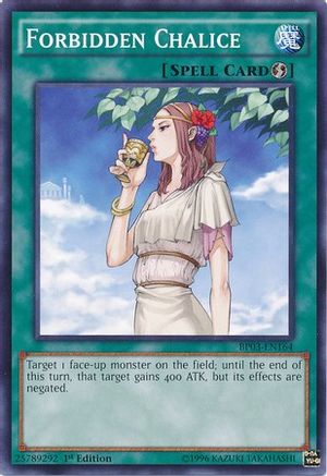 Forbidden Chalice (BP03-EN164) - Battle Pack 3: Monster League 1st Edition Battle Pack 3: Monster League Yugioh Single Squirtle Squad Card Shop.