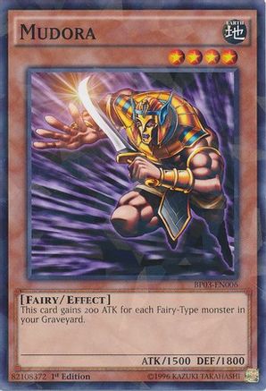 Mudora (Shatterfoil) (BP03-EN006) - Battle Pack 3: Monster League 1st Edition Battle Pack 3: Monster League Yugioh Single Squirtle Squad Card Shop.