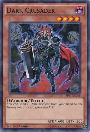 Dark Crusader (Shatterfoil) (BP03-EN035) - Battle Pack 3: Monster League 1st Edition Battle Pack 3: Monster League Yugioh Single Squirtle Squad Card Shop.