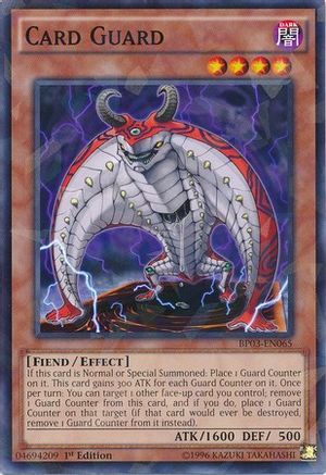 Card Guard (Shatterfoil) (BP03-EN065) - Battle Pack 3: Monster League 1st Edition Battle Pack 3: Monster League Yugioh Single Squirtle Squad Card Shop.