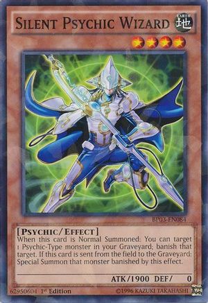 Silent Psychic Wizard (Shatterfoil) (BP03-EN084) - Battle Pack 3: Monster League 1st Edition Battle Pack 3: Monster League Yugioh Single Squirtle Squad Card Shop.
