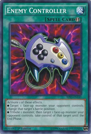 Enemy Controller (BP03-EN149) - Battle Pack 3: Monster League 1st Edition Battle Pack 3: Monster League Yugioh Single Squirtle Squad Card Shop.