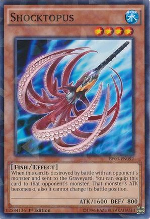 Shocktopus (Shatterfoil) (BP03-EN092) - Battle Pack 3: Monster League 1st Edition Battle Pack 3: Monster League Yugioh Single Squirtle Squad Card Shop.