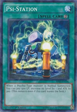 Psi-Station (Shatterfoil) (BP03-EN156) - Battle Pack 3: Monster League 1st Edition Battle Pack 3: Monster League Yugioh Single Squirtle Squad Card Shop.