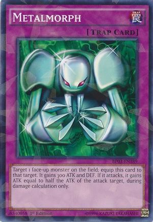 Metalmorph (Shatterfoil) (BP03-EN189) - Battle Pack 3: Monster League 1st Edition Battle Pack 3: Monster League Yugioh Single Squirtle Squad Card Shop.