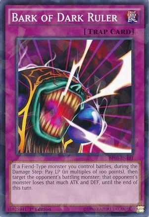 Bark of Dark Ruler (Shatterfoil) (BP03-EN191) - Battle Pack 3: Monster League 1st Edition Battle Pack 3: Monster League Yugioh Single Squirtle Squad Card Shop.