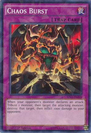 Chaos Burst (Shatterfoil) (BP03-EN203) - Battle Pack 3: Monster League 1st Edition Battle Pack 3: Monster League Yugioh Single Squirtle Squad Card Shop.