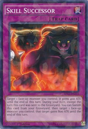 Skill Successor (Shatterfoil) (BP03-EN214) - Battle Pack 3: Monster League 1st Edition Battle Pack 3: Monster League Yugioh Single Squirtle Squad Card Shop.