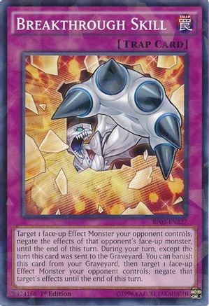 Breakthrough Skill (Shatterfoil) (BP03-EN227) - Battle Pack 3: Monster League 1st Edition Battle Pack 3: Monster League Yugioh Single Squirtle Squad Card Shop.