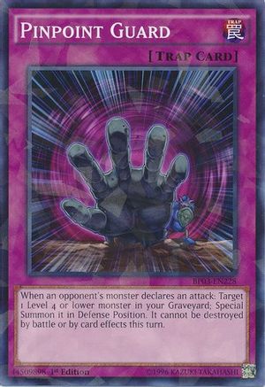 Pinpoint Guard (Shatterfoil) (BP03-EN228) - Battle Pack 3: Monster League 1st Edition Battle Pack 3: Monster League Yugioh Single Squirtle Squad Card Shop.