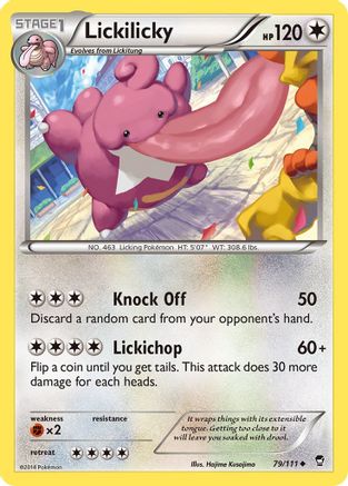 Lickilicky 079 XY Furious Fists - Uncommon XY - Furious Fists Pokemon Single Squirtle Squad Card Shop.