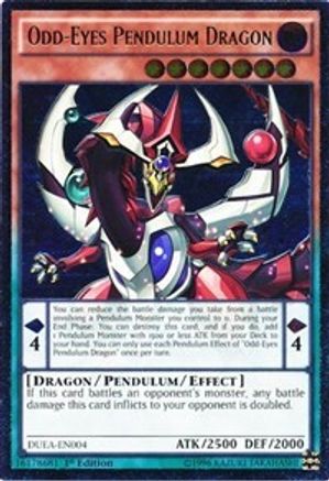 Odd-Eyes Pendulum Dragon (UTR) (DUEA-EN004) - Duelist Alliance Unlimited Duelist Alliance Yugioh Single Squirtle Squad Card Shop.