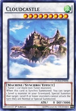Cloudcastle (DUEA-EN098) - Duelist Alliance Unlimited Duelist Alliance Yugioh Single Squirtle Squad Card Shop.