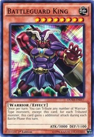 Battleguard King (DUEA-EN017) - Duelist Alliance 1st Edition Duelist Alliance Yugioh Single Squirtle Squad Card Shop.