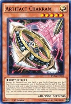 Artifact Chakram (DUEA-EN033) - Duelist Alliance Unlimited Duelist Alliance Yugioh Single Squirtle Squad Card Shop.