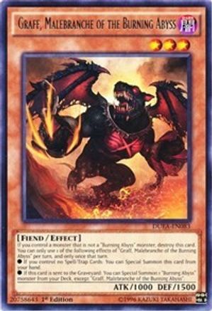 Graff, Malebranche of the Burning Abyss (DUEA-EN083) - Duelist Alliance Unlimited Duelist Alliance Yugioh Single Squirtle Squad Card Shop.