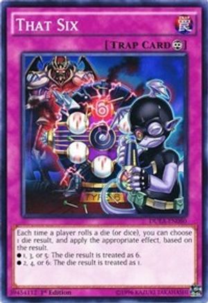 That Six (DUEA-EN080) - Duelist Alliance Unlimited Duelist Alliance Yugioh Single Squirtle Squad Card Shop.