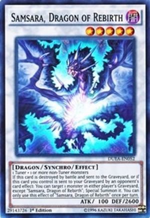 Samsara, Dragon of Rebirth (DUEA-EN052) - Duelist Alliance Unlimited Duelist Alliance Yugioh Single Squirtle Squad Card Shop.