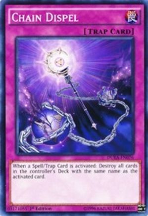 Chain Dispel (DUEA-EN076) - Duelist Alliance 1st Edition Duelist Alliance Yugioh Single Squirtle Squad Card Shop.