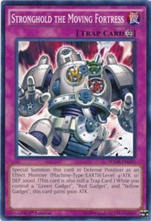 Stronghold the Moving Fortress (SDGR-EN030) - Structure Deck: Geargia Rampage 1st Edition Structure Deck: Geargia Rampage Yugioh Single Squirtle Squad Card Shop.