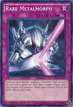 Rare Metalmorph (SDGR-EN032) - Structure Deck: Geargia Rampage 1st Edition Structure Deck: Geargia Rampage Yugioh Single Squirtle Squad Card Shop.