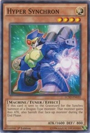 Hyper Synchron (LC5D-EN010) - Legendary Collection 5D's 1st Edition Legendary Collection 5D's Yugioh Single Squirtle Squad Card Shop.
