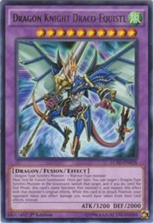 Dragon Knight Draco-Equiste (LC5D-EN028) - Legendary Collection 5D's 1st Edition Legendary Collection 5D's Yugioh Single Squirtle Squad Card Shop.