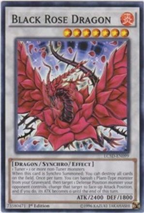 Black Rose Dragon (LC5D-EN099) - Legendary Collection 5D's 1st Edition Legendary Collection 5D's Yugioh Single Squirtle Squad Card Shop.
