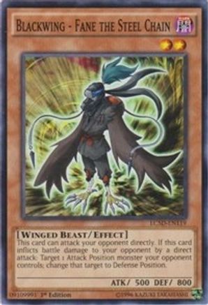 Blackwing - Fane the Steel Chain (LC5D-EN119) - Legendary Collection 5D's 1st Edition Legendary Collection 5D's Yugioh Single Squirtle Squad Card Shop.