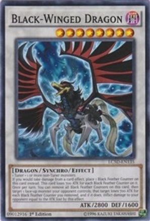 Black-Winged Dragon (LC5D-EN135) - Legendary Collection 5D's 1st Edition Legendary Collection 5D's Yugioh Single Squirtle Squad Card Shop.