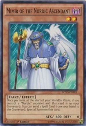 Mimir of the Nordic Ascendant (LC5D-EN185) - Legendary Collection 5D's 1st Edition Legendary Collection 5D's Yugioh Single Squirtle Squad Card Shop.