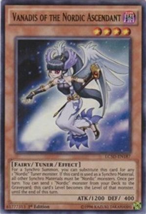 Vanadis of the Nordic Ascendant (LC5D-EN187) - Legendary Collection 5D's 1st Edition Legendary Collection 5D's Yugioh Single Squirtle Squad Card Shop.