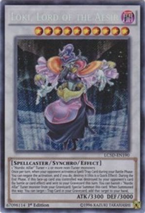 Loki, Lord of the Aesir (LC5D-EN190) - Legendary Collection 5D's 1st Edition Legendary Collection 5D's Yugioh Single Squirtle Squad Card Shop.