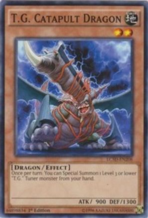 T.G. Catapult Dragon (LC5D-EN208) - Legendary Collection 5D's 1st Edition Legendary Collection 5D's Yugioh Single Squirtle Squad Card Shop.