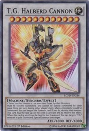 T.G. Halberd Cannon (LC5D-EN216) - Legendary Collection 5D's 1st Edition Legendary Collection 5D's Yugioh Single Squirtle Squad Card Shop.