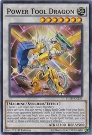 Power Tool Dragon (LC5D-EN236) - Legendary Collection 5D's 1st Edition Legendary Collection 5D's Yugioh Single Squirtle Squad Card Shop.