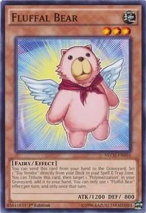 Fluffal Bear (NECH-EN016) - The New Challengers Unlimited The New Challengers Yugioh Single Squirtle Squad Card Shop.