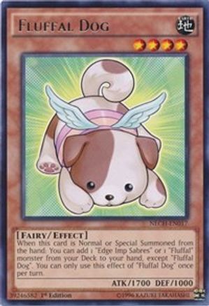 Fluffal Dog (NECH-EN017) - The New Challengers Unlimited The New Challengers Yugioh Single Squirtle Squad Card Shop.