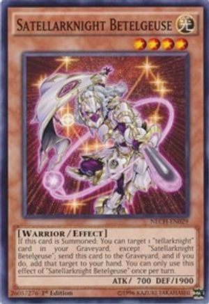 Satellarknight Betelgeuse (NECH-EN029) - The New Challengers Unlimited The New Challengers Yugioh Single Squirtle Squad Card Shop.
