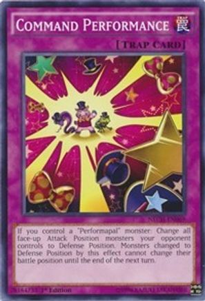 Command Performance (NECH-EN069) - The New Challengers 1st Edition The New Challengers Yugioh Single Squirtle Squad Card Shop.