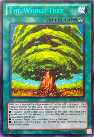 The World Tree (Green) (DL18-EN012) - Duelist League Promo Unlimited Duelist League Promo Yugioh Single Squirtle Squad Card Shop.