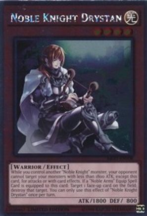 Noble Knight Drystan (NKRT-EN008) - Noble Knights of the Round Table Box Set Limited Noble Knights of the Round Table Box Set Yugioh Single Squirtle Squad Card Shop.