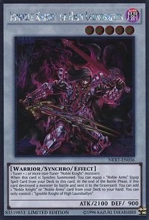 Ignoble Knight of High Laundsallyn (NKRT-EN036) - Noble Knights of the Round Table Box Set Limited Noble Knights of the Round Table Box Set Yugioh Single Squirtle Squad Card Shop.