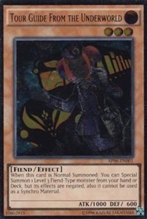 Tour Guide From the Underworld (UTR) (AP06-EN001) - Astral Pack 6 Unlimited Astral Pack 6 Yugioh Single Squirtle Squad Card Shop.